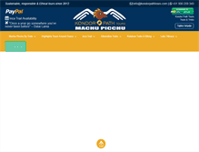 Tablet Screenshot of kondorpathtours.com